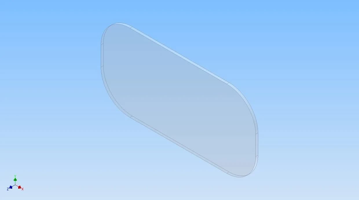 MTP M401028 Window Tempered Glass 8 x 16 - 5990