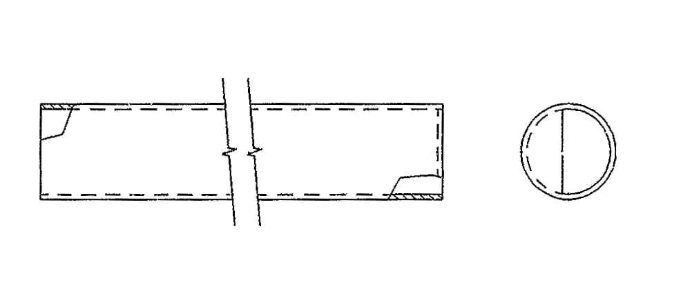 STERIS P150824-298 Outer Telescoping Tube - 12090