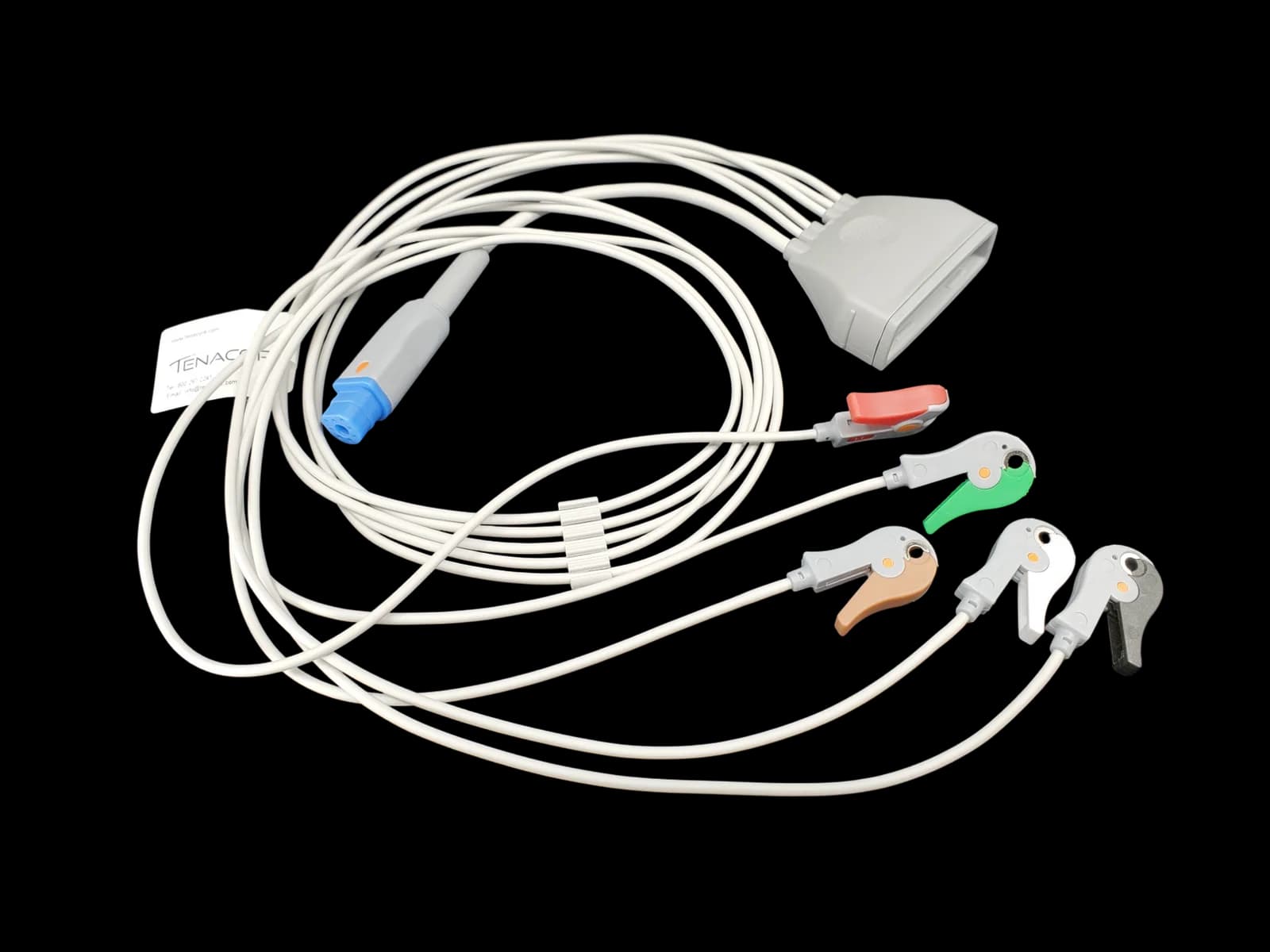 Philips 5 Leadwire ECG + SPO2 MX40 Grabber Cable (OEM: 989803171851)