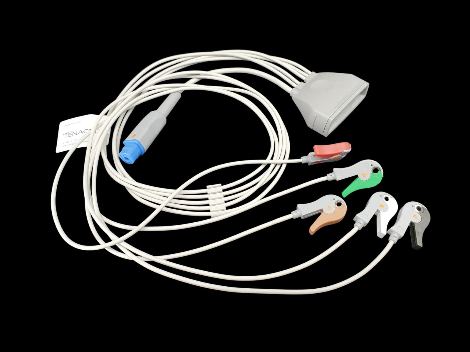 Philips 5 Leadwire ECG + SPO2 MX40 Grabber Cable (OEM: 989803171851)