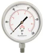 GETINGE 49941 Pressure Gauge 1/4" 0-100 - 4092