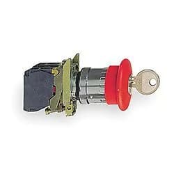 WASHER SOLUTIONS WS6900 Push Button Emergency Stop Keyed (MTP) - 6900