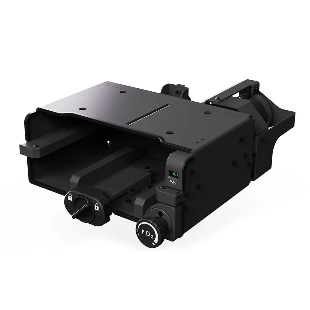 Mounting System with Oxygen Mixer (DISS) for Ventway Sparrow - Inovytec