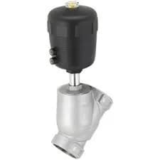 WASHER SOLUTIONS WS11968 Pneumatic Angle Seat Valve 2/2-Way 3/4" - 11968