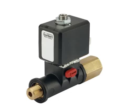 WASHER SOLUTIONS WS12648 Solenoid Valve Direct Acting 3/2-Way 1/4" 110V - 12648