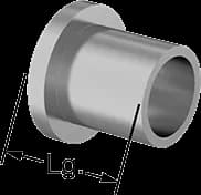 WASHER SOLUTIONS WS7497 Bearing Bronze Flanged Sleeve 1/2" ID - 7497