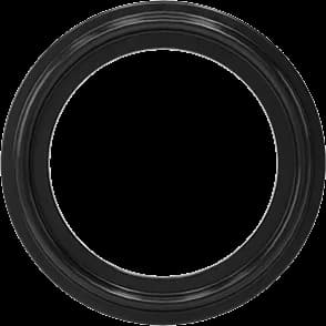 WASHER SOLUTIONS WS6295 Fluoroelastomer Gasket 1-1/2" Tube OD - 6295