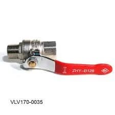 TUTTNAUER VLV170-0035 Ball Valve Manual 1/2" NPT - 11758