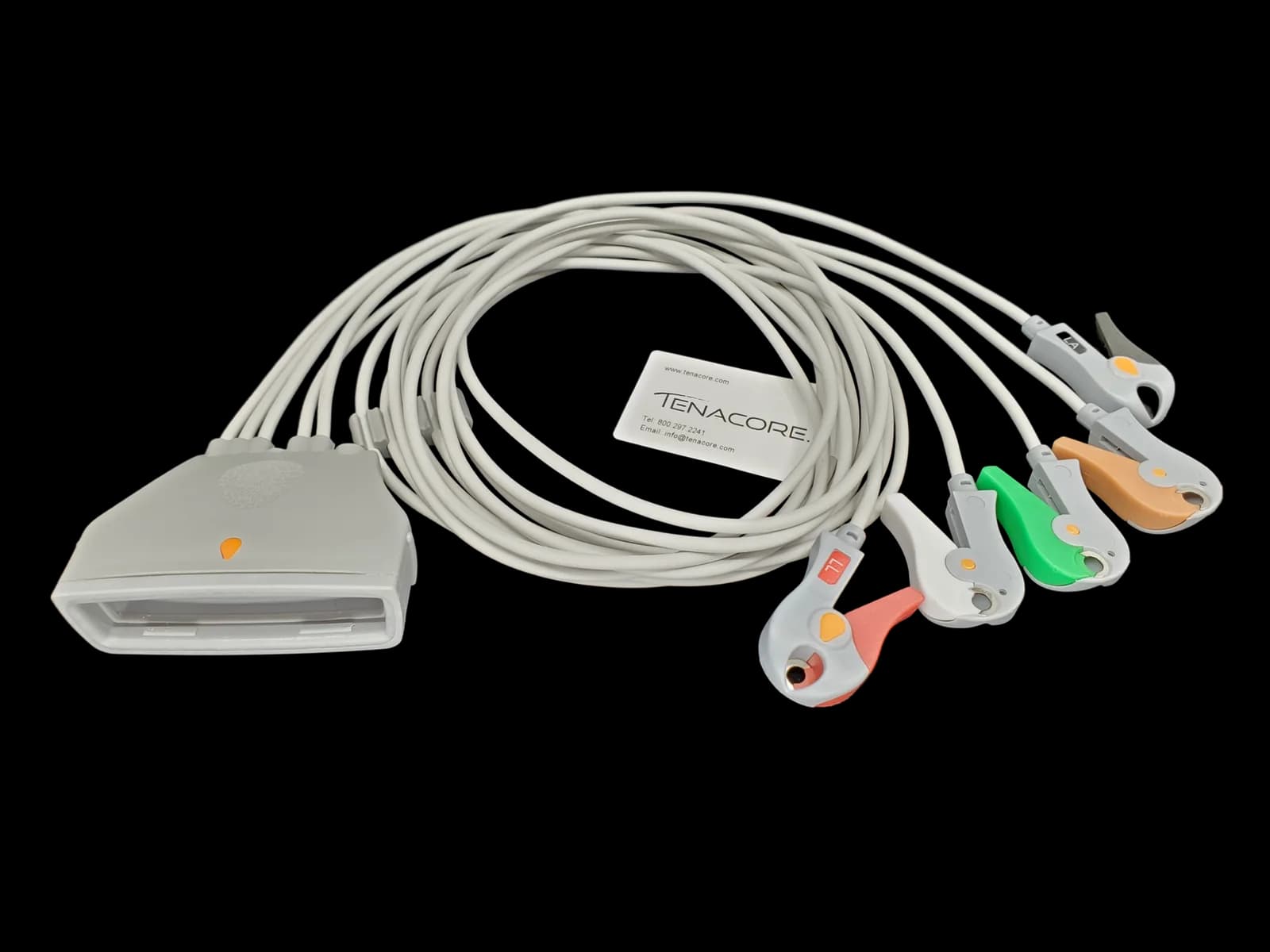 Philips IntelliVue 989803171831 5 ECG Lead Wires Cable Grabber