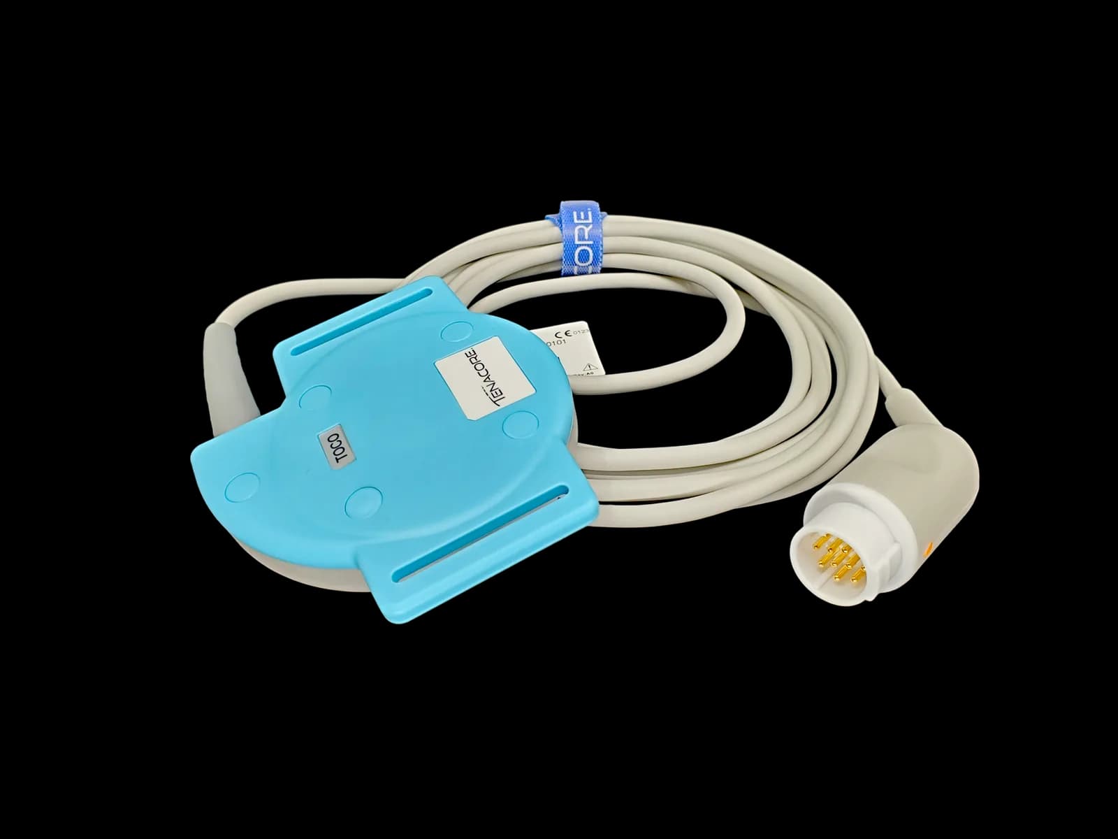 Corometrics Nautilus Compatible Toco, Wings, 8', Long Pin