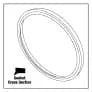 MIDMARK 4497 Door Gasket 16.5 Dia - 1379